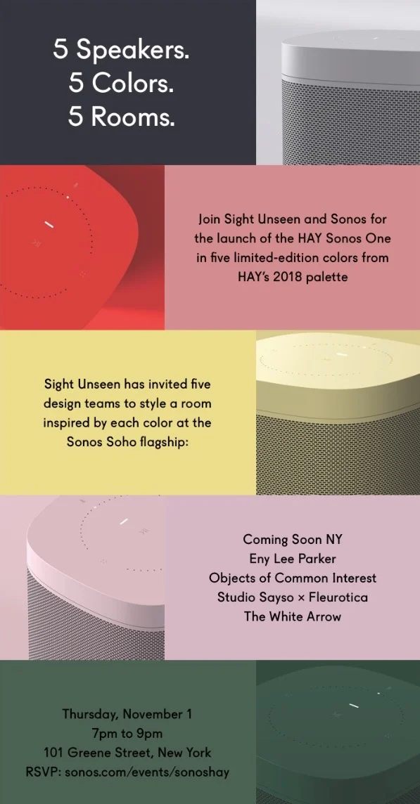 Hay x sonos 2024 speaker